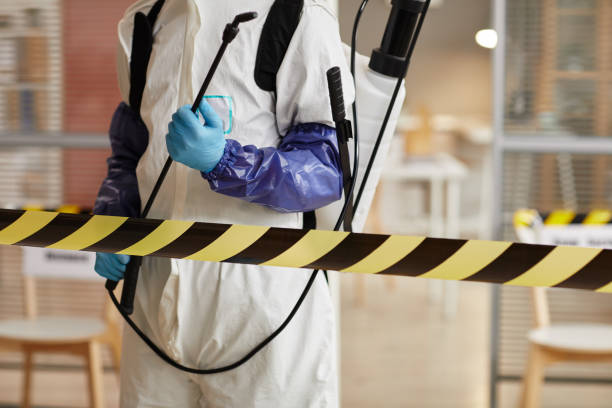 Professional Biohazard Cleanup technician working in Hudson, SD
